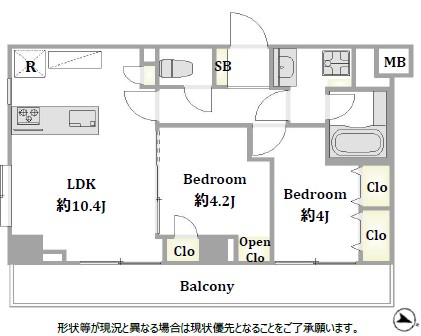ガラ・グランディ西新宿-間取り