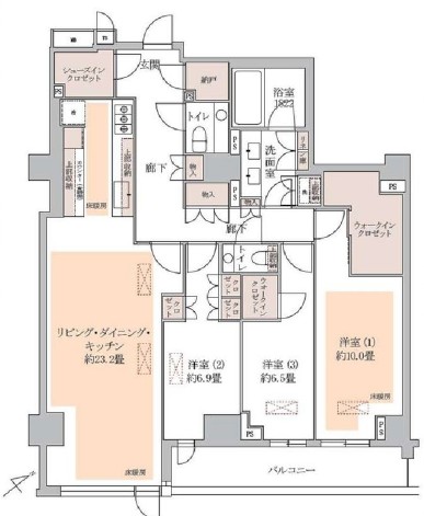 ザ・パークハウスグラン南青山四丁目-間取り