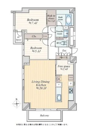 南青山パークマンション-間取り