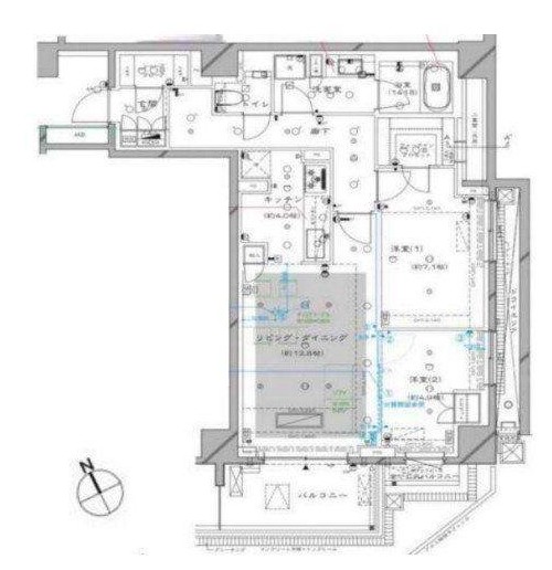 常盤松ハウス-間取り