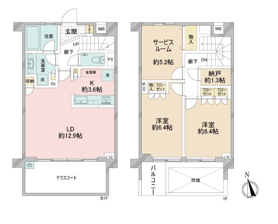 羽根木の森レジデンス-間取り