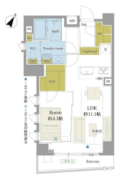 Ｄ’クラディアイヴァン代々木参宮橋-間取り