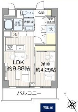 ドルミ中野弥生町-間取り