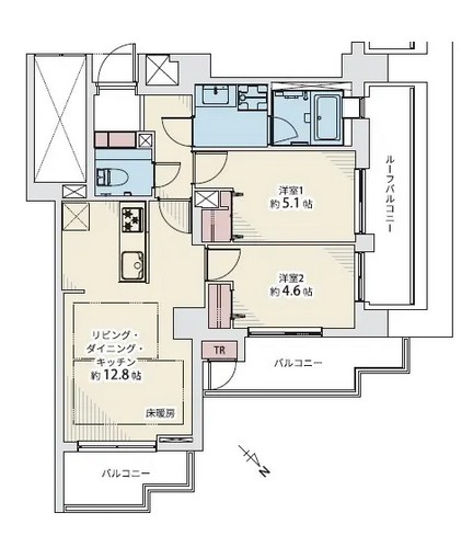 ファミールグラン恵比寿-間取り