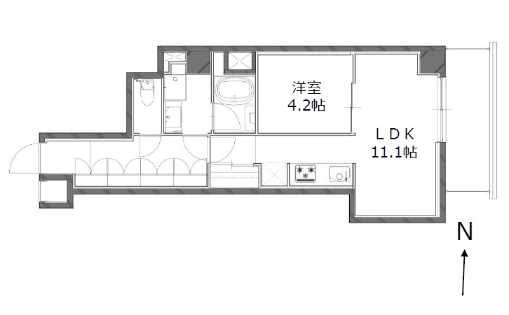 中野プリンスマンション-間取り