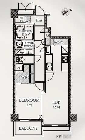 ノトス代官山-間取り