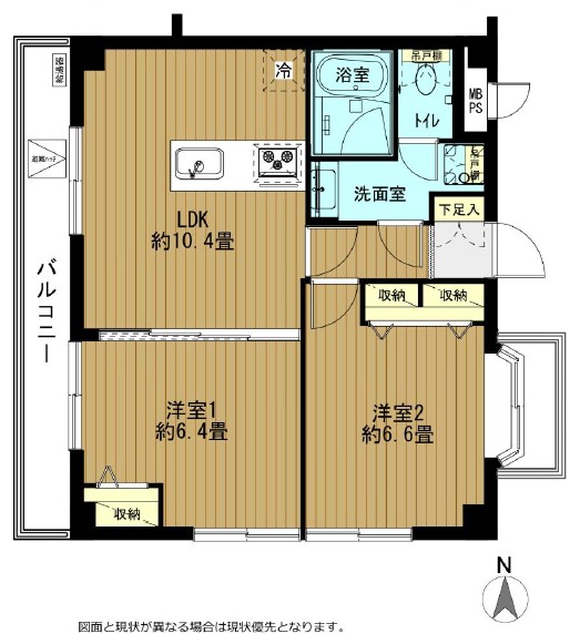 パレドール世田谷代田-間取り