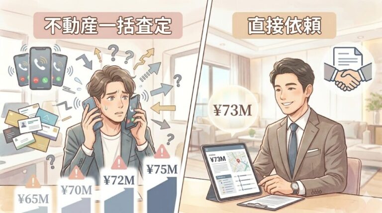 不動産一括査定vs直接依頼。本当に高く売れるのはどっち？後悔しないための売却パートナー選び