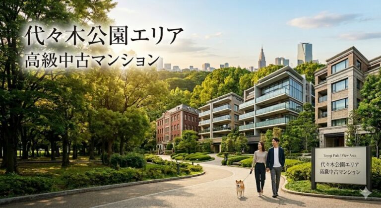 代々木公園エリアの高級中古マンション売買特集｜売却・購入完全ガイド