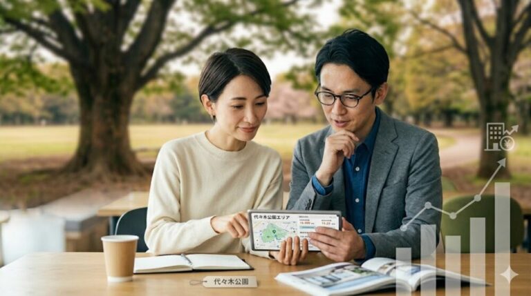 代々木公園の中古マンション購入相場【2025年最新】国交省データ解説