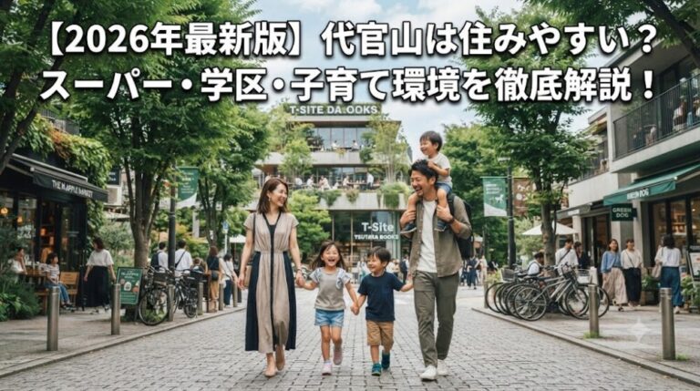 【2026年最新】代官山は住みやすい？スーパー・学区・子育て環境