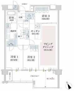 ザ・パークハウス代々木大山レジデンス-間取り