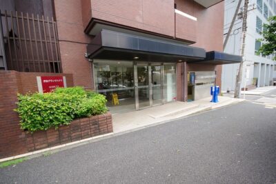 渋谷グランドハイツエントランス